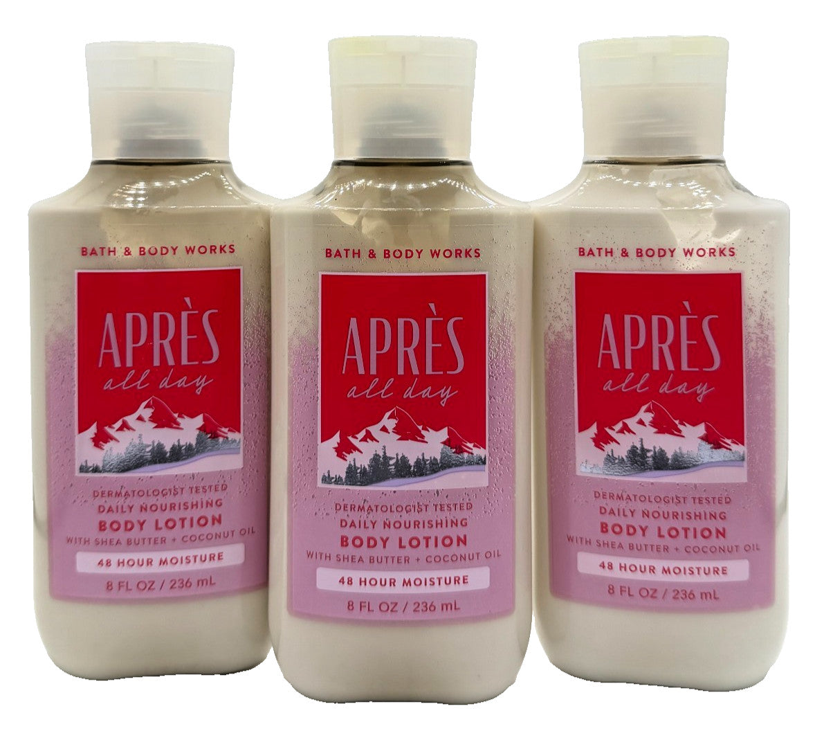 Après All Day Body Lotion 8 oz - Pack of 3