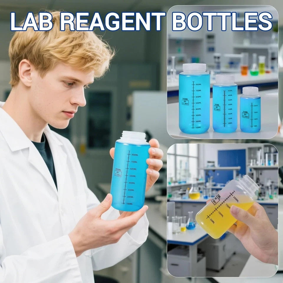 32oz Reusable Food Grade Plastic Water Bottles with Airtight Leak-Proof Caps