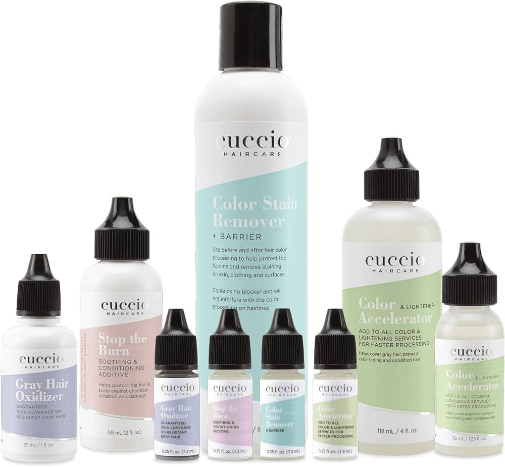 Hair Color and Lightener Accelerator by Cuccio 1.25 oz - Faster Processing, Gray Coverage, Long-Lasting Color