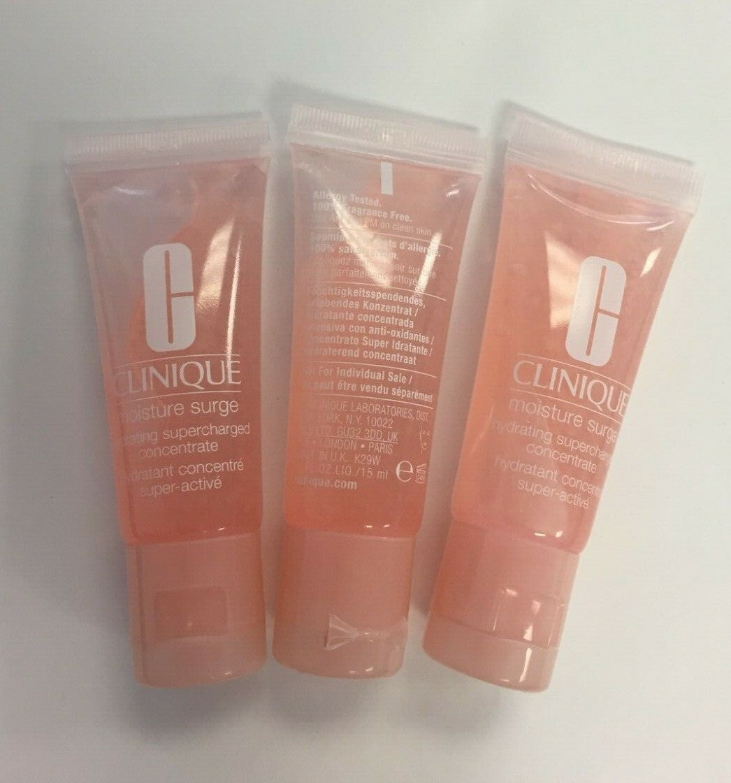 Clinique Moisture Surge Hydrating Concentrate 0.5oz - Set of 3