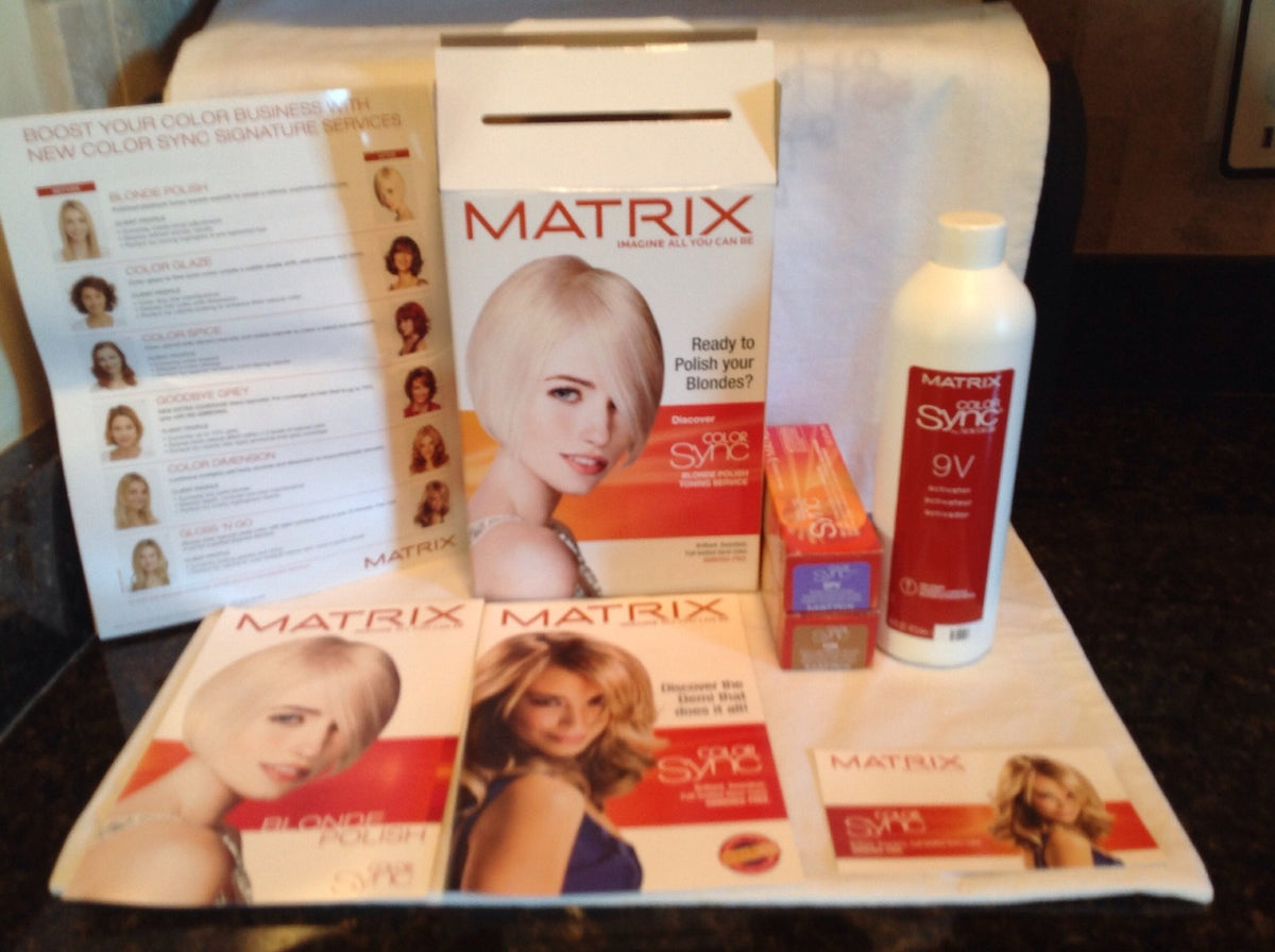 Blonde Polish Toning Service Kit with Activator