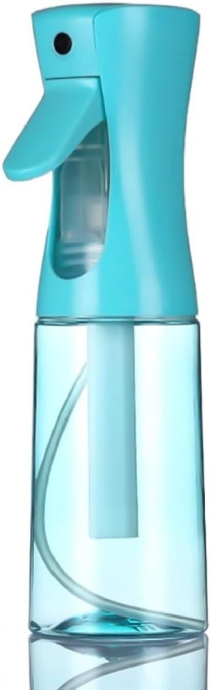 Fine Mist Spray Bottle for Hair, Continuous Water Sprayer, Eco-Friendly 360° Use