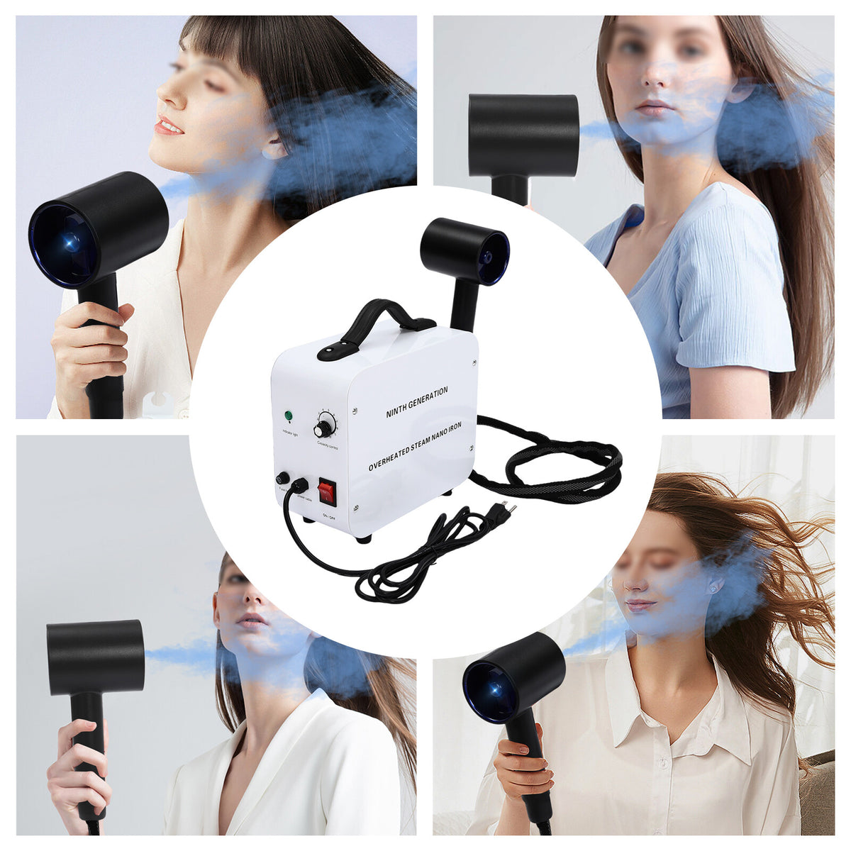 1200W Nano Hair Steamer Spray Machine