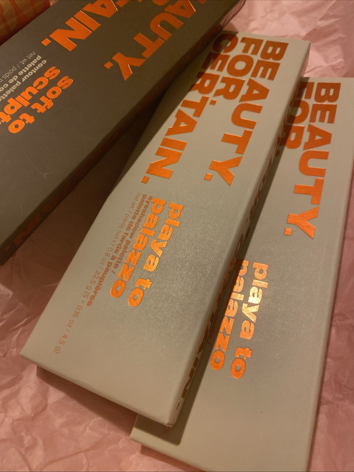 Eyeshadow Palette Set & Lip Gloss & Highlighter Duo by Beauty For Certain