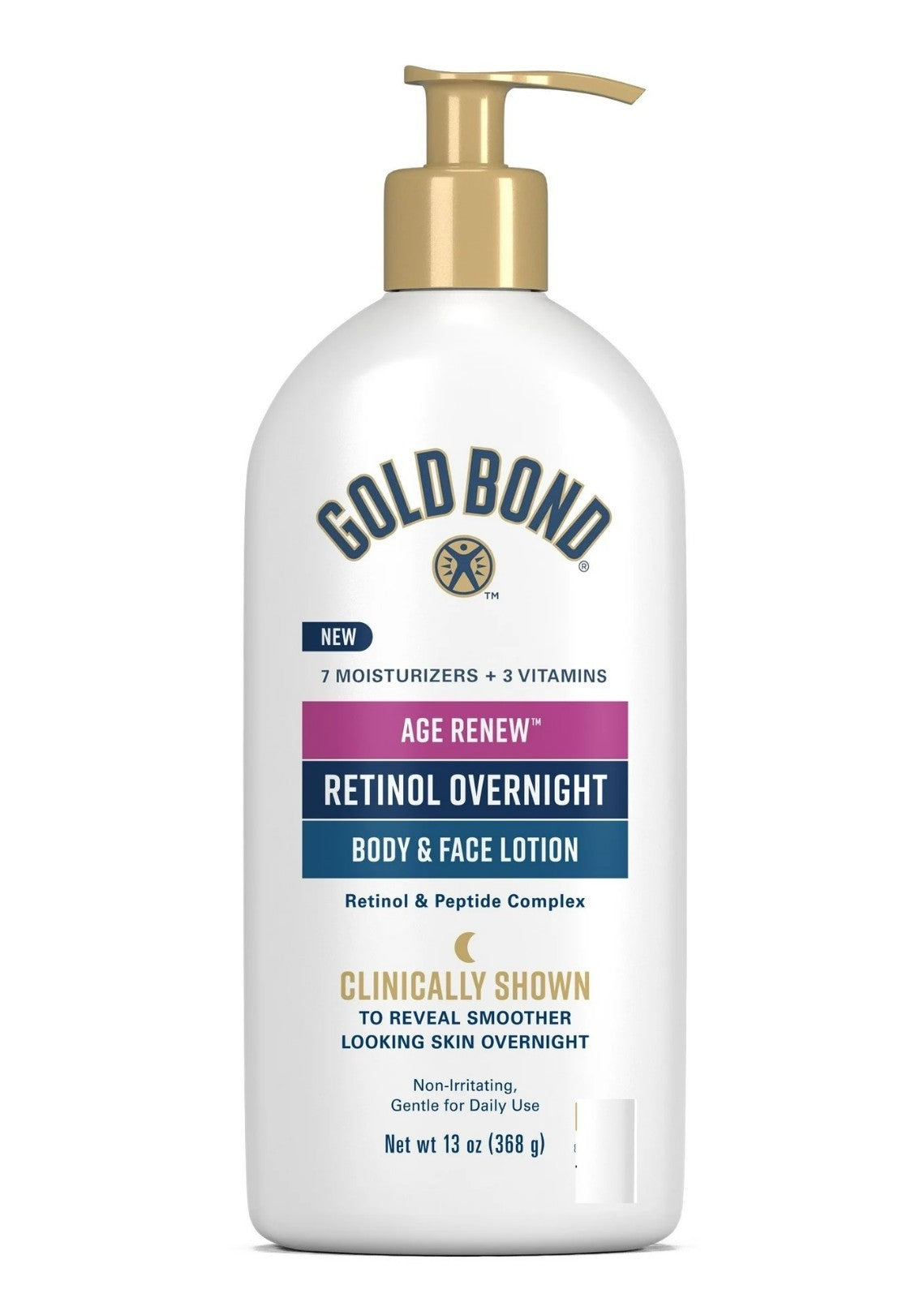 Gold Bond Age Renew Retinol Lotion 13oz - Anti-Aging Body & Face