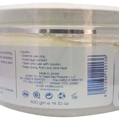 La Cure Dead Sea Calming Scrub Salts with Sandalwood Essential Oil