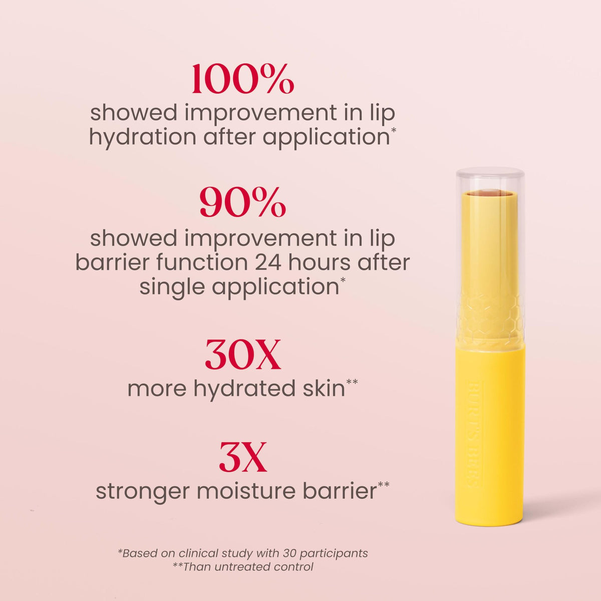 Tinted Lip Balm with Shea Butter & Vitamins - Mauve, 0.16 oz