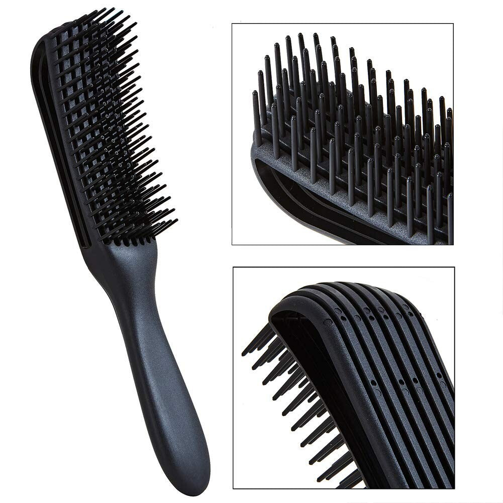 Detangling Hair Brush with Massage Octopus Design for Thick Curly Wavy Hair