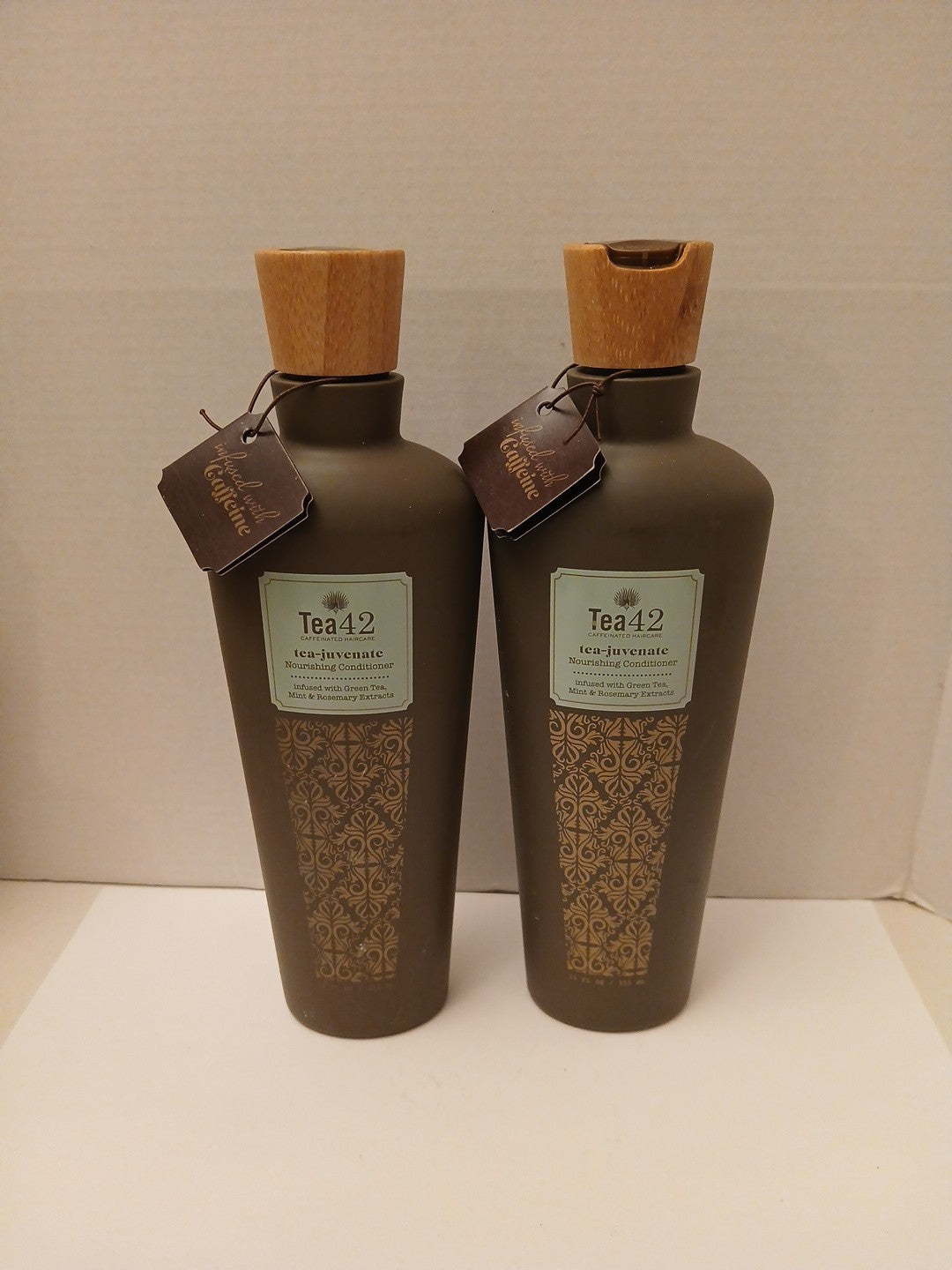 Tea42 Juvenate Nourishing Conditioner with Caffeine - 24 oz Total, Hydrating Hair Care