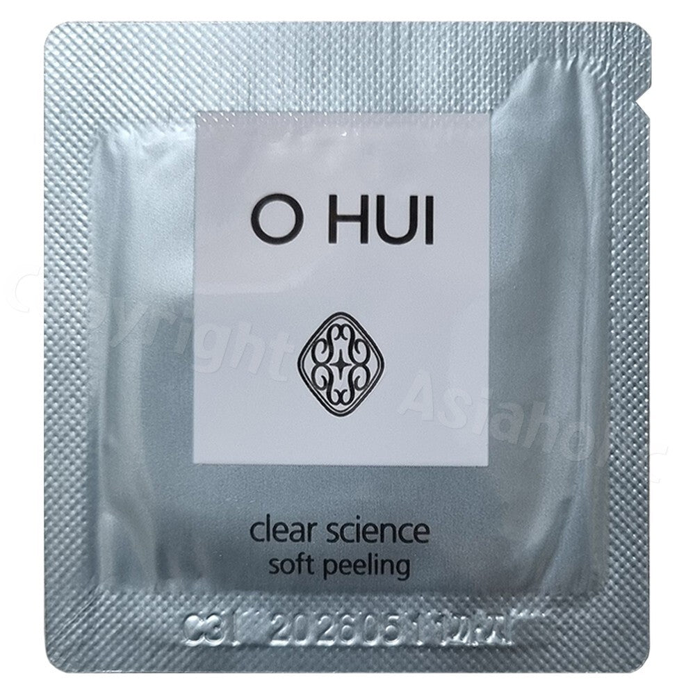 O HUI Clear Science Soft Peeling 1ml x 10pcs (10ml) Sample Newest