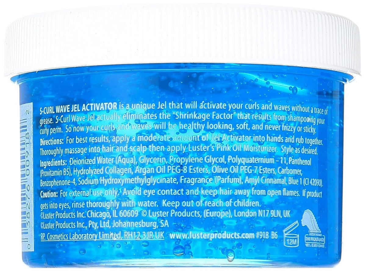 Curl Wave Styling Gel - 10.5 Ounce for Defined, Voluminous Hair