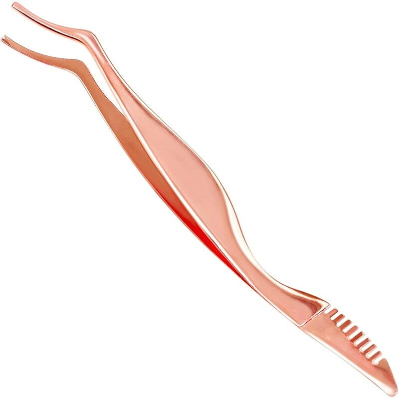 False Eyelash Applicator Tool & Comb - Eyelash Extension Tweezers