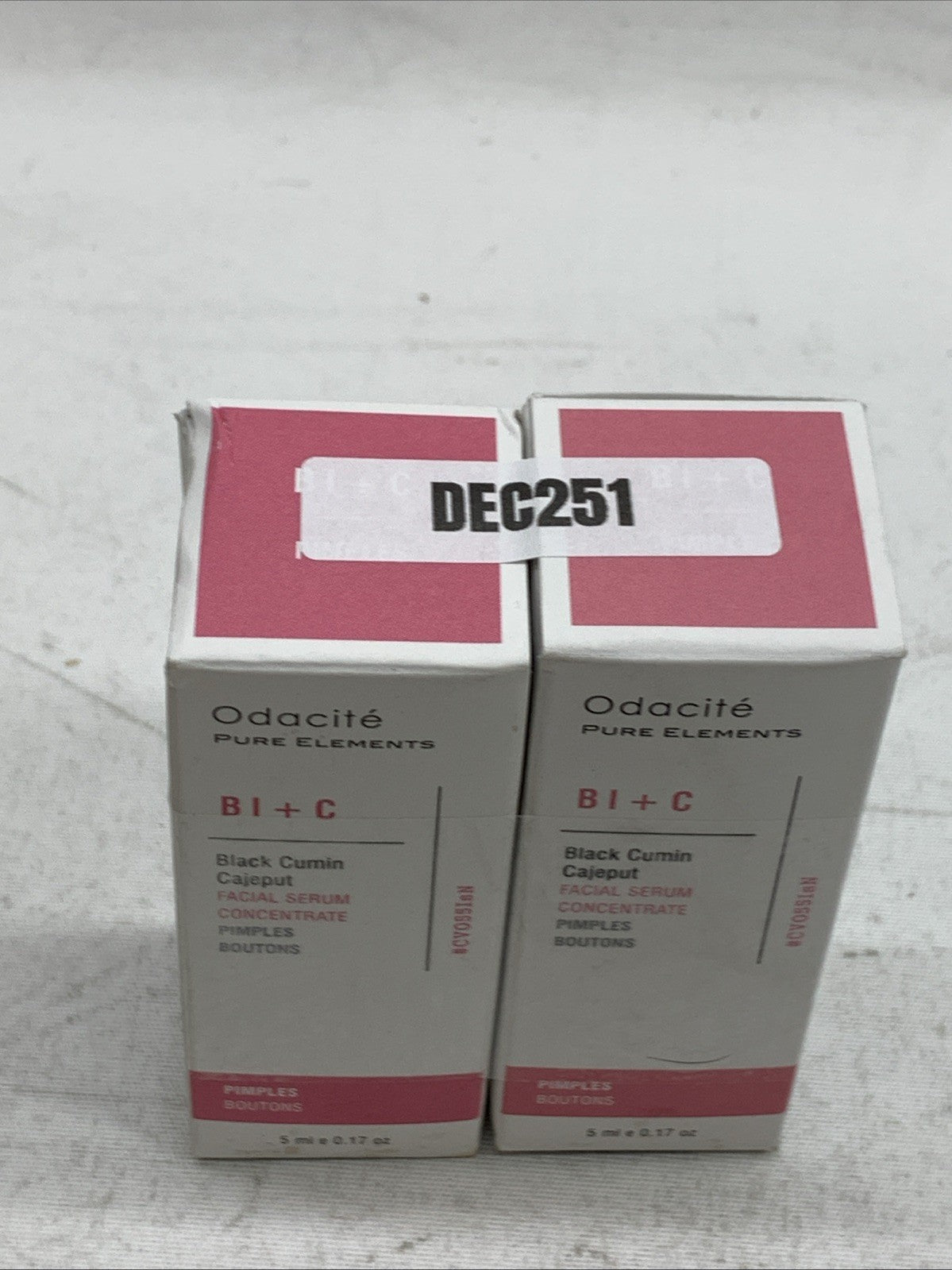 Face Serum & Acne Mask Set - Pore Cleanser & Facial Oil, 0.17 fl oz, Pack of 2
