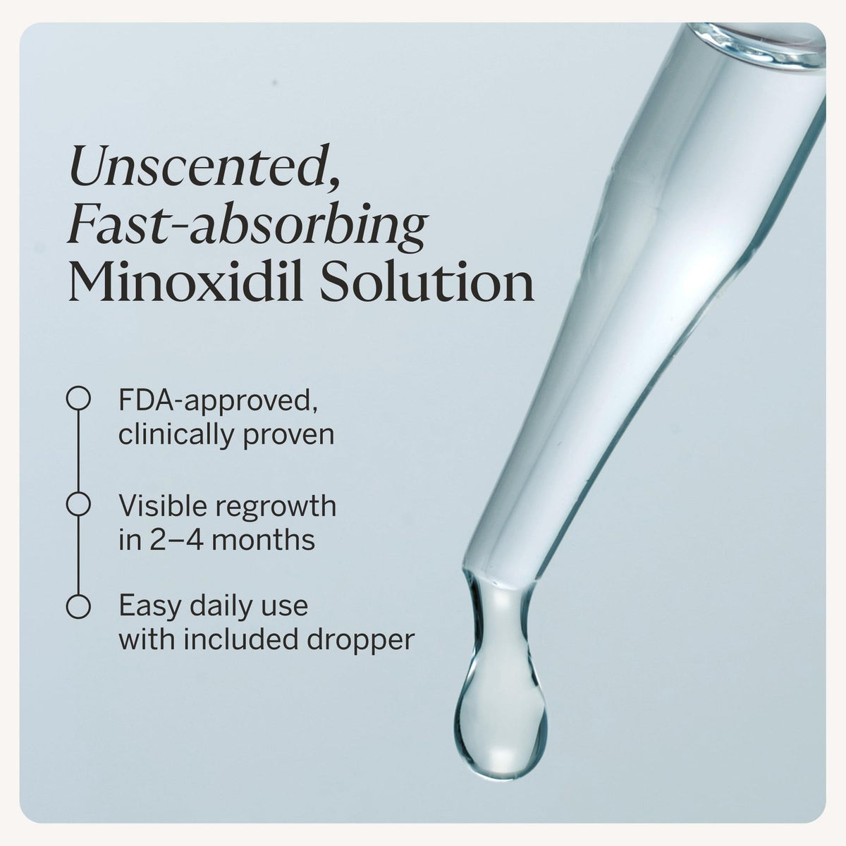 Minoxidil 5% Topical Hair Serum 0.67 Fl Oz - Pack of 3
