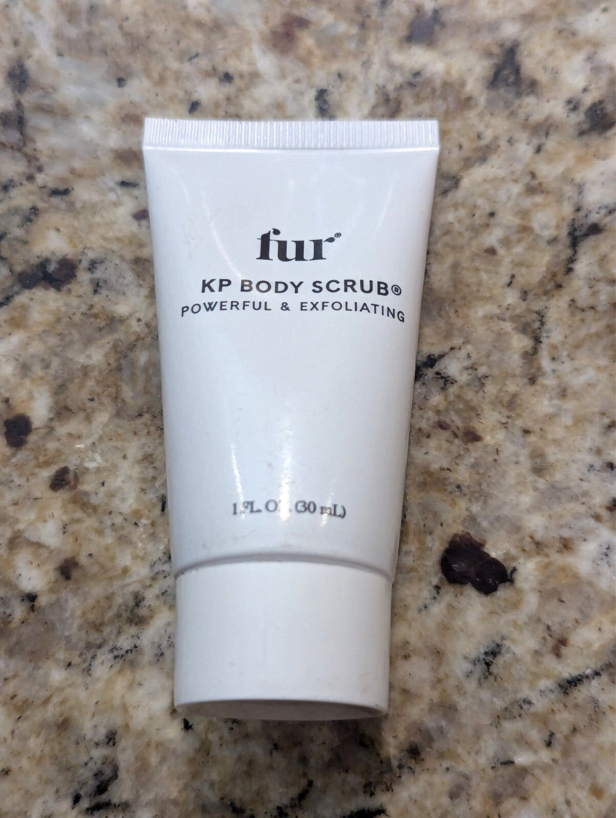 Fur KP Body Scrub Powerful Exfoliating Travel Size 1 fl oz