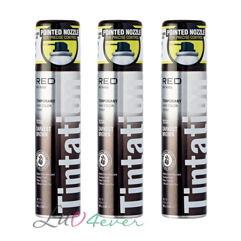 Tintation Temporary Hair Color Spray - 2.82 oz (3 Pack)
