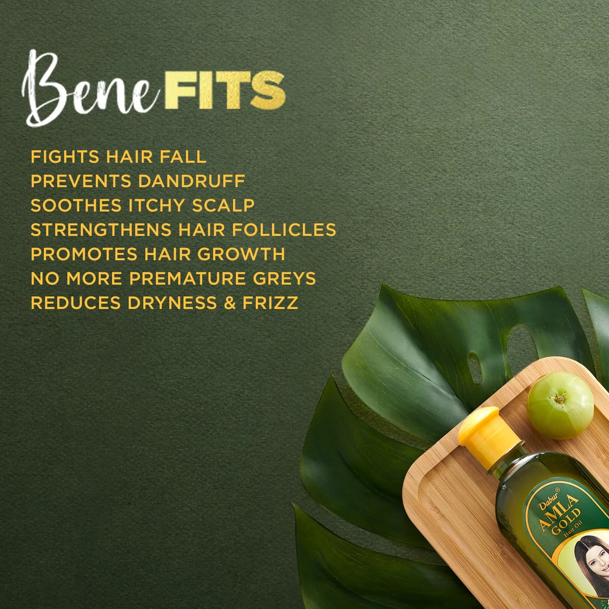 Hair Oil for Long, Soft, Strong Hair - Nourishing Natural Formula 300ml