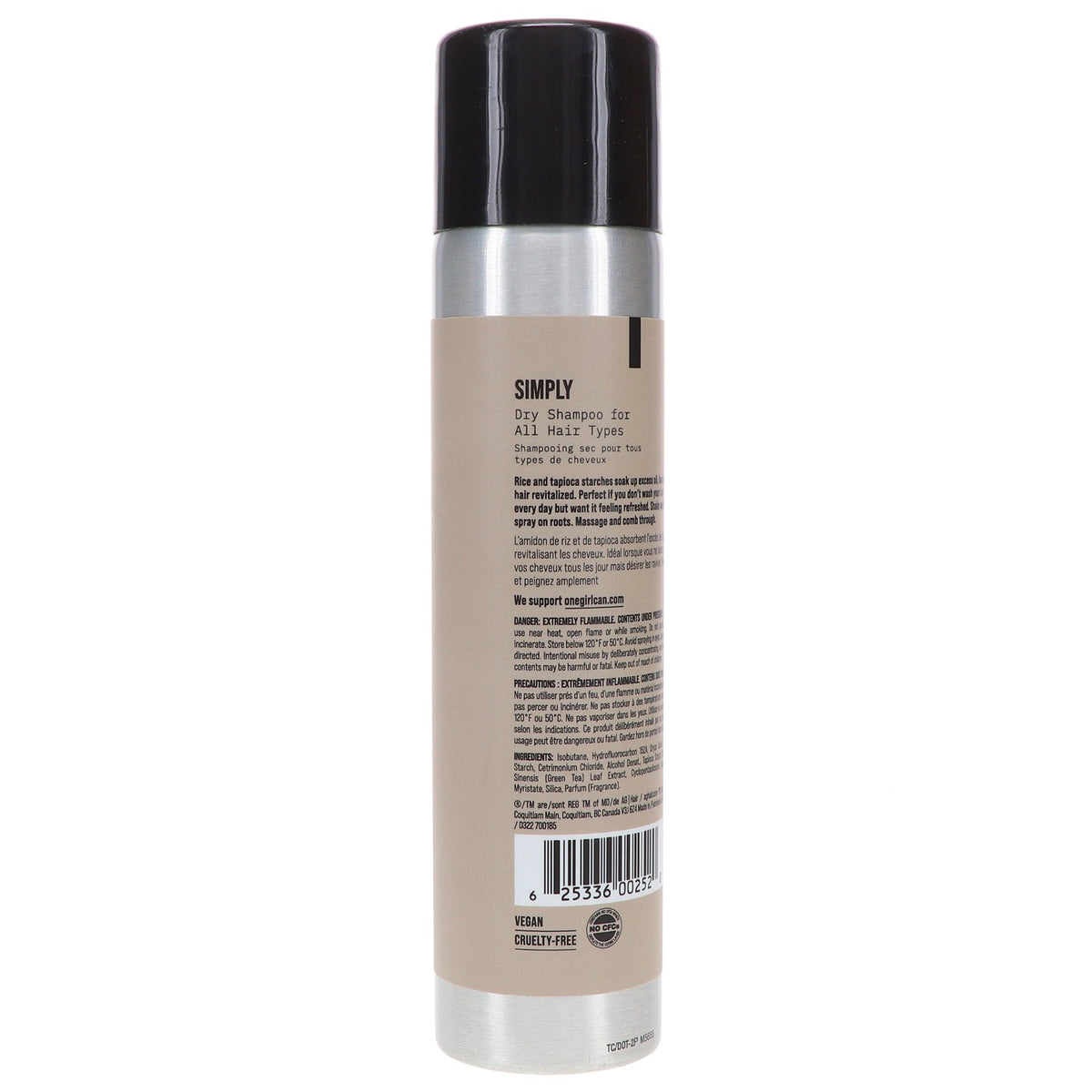 Dry Shampoo Spray for Hair Volume & Oil Absorption 4.2 oz