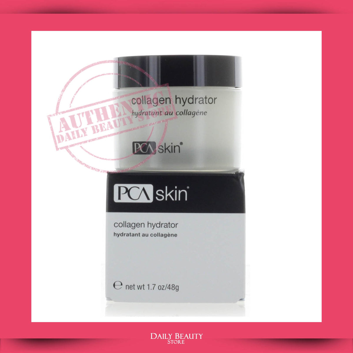Collagen Hydrator Moisturizer for Dry Skin - 1.7oz Shea, Almond & Olive