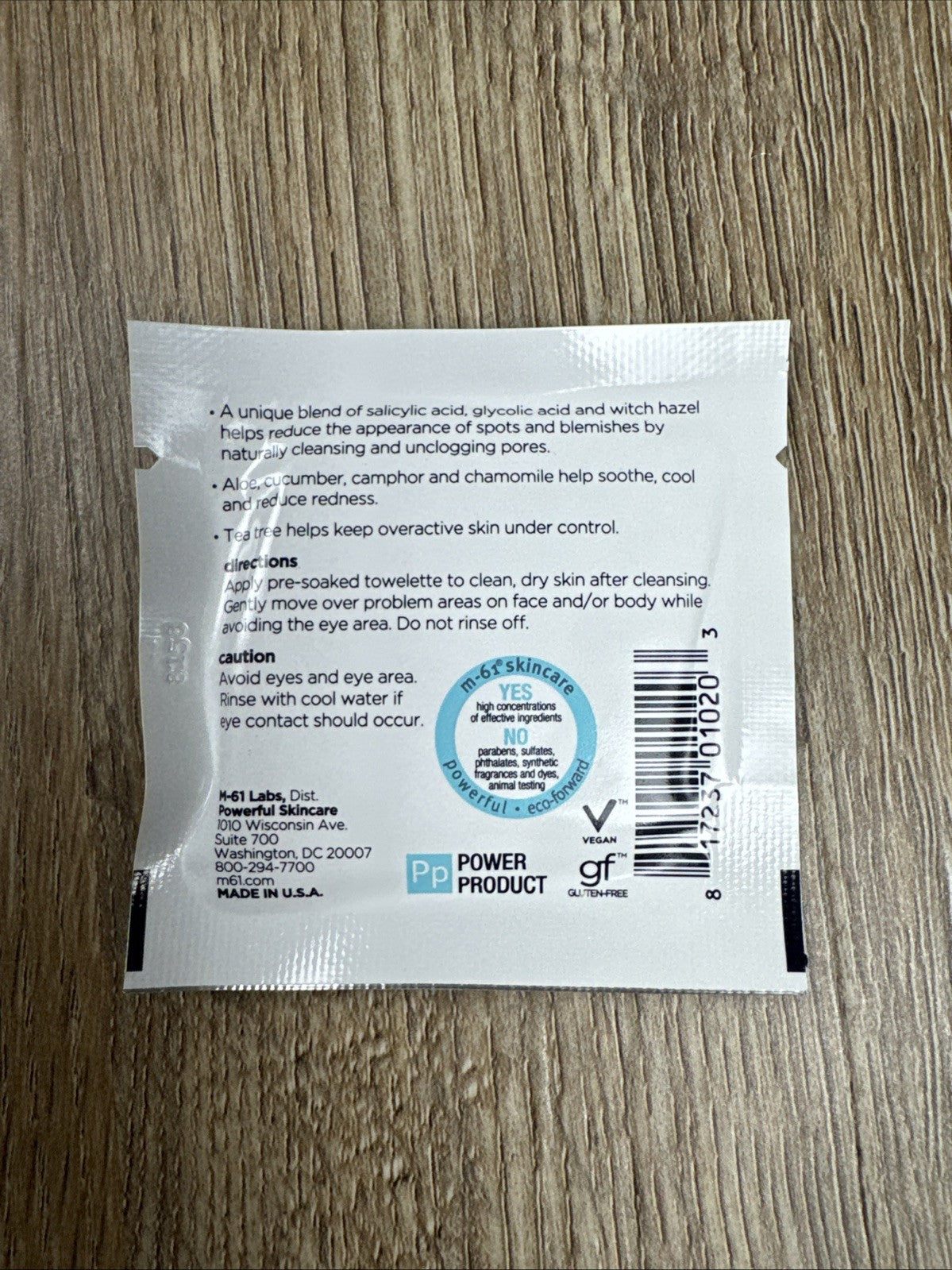 M+ PowerSpot Clarifying Pad - Daily Skin Treatment, 50 Count