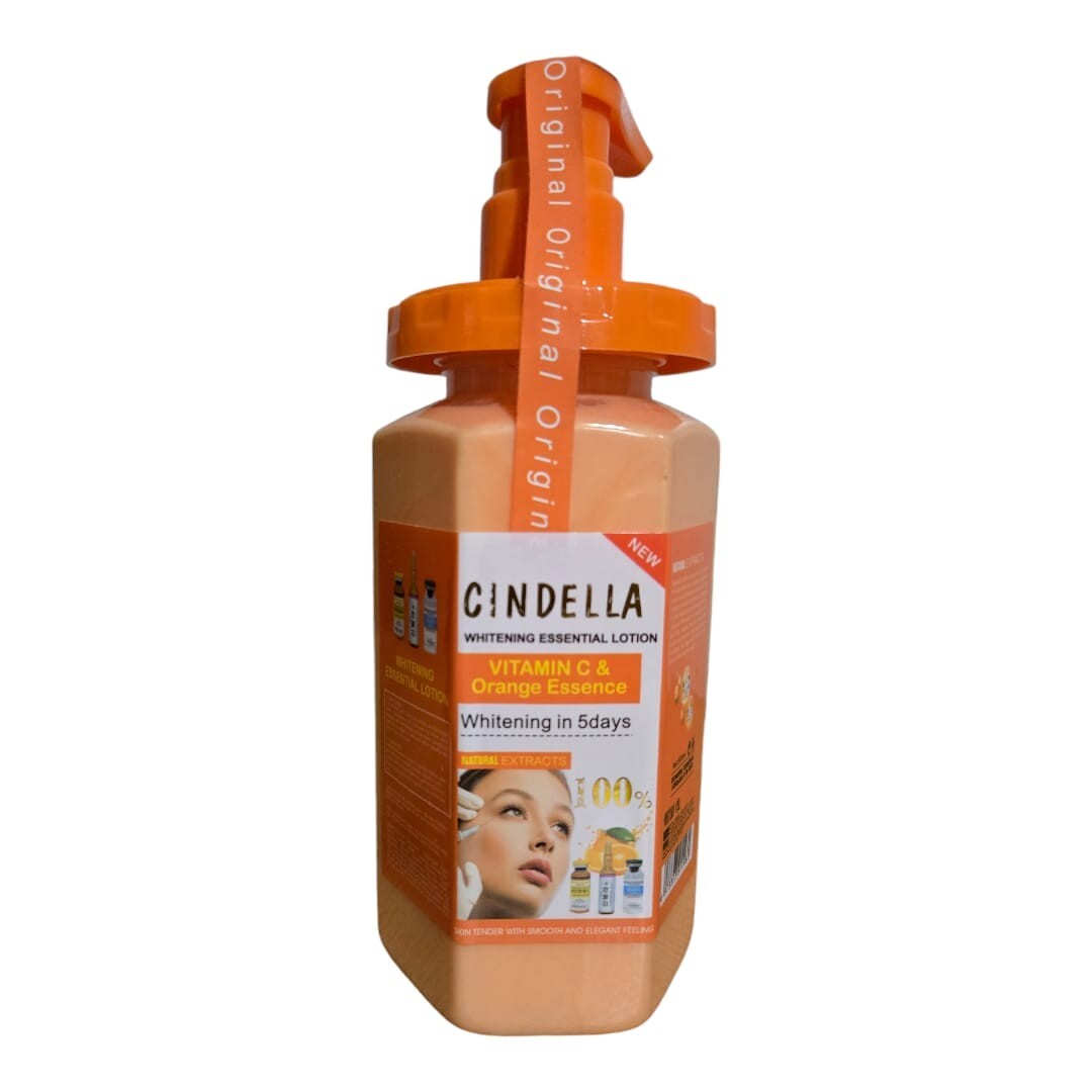 Vitamin C & Orange Essence Body Oil Lotion 500ml - Skin Nourishing Moisturizer