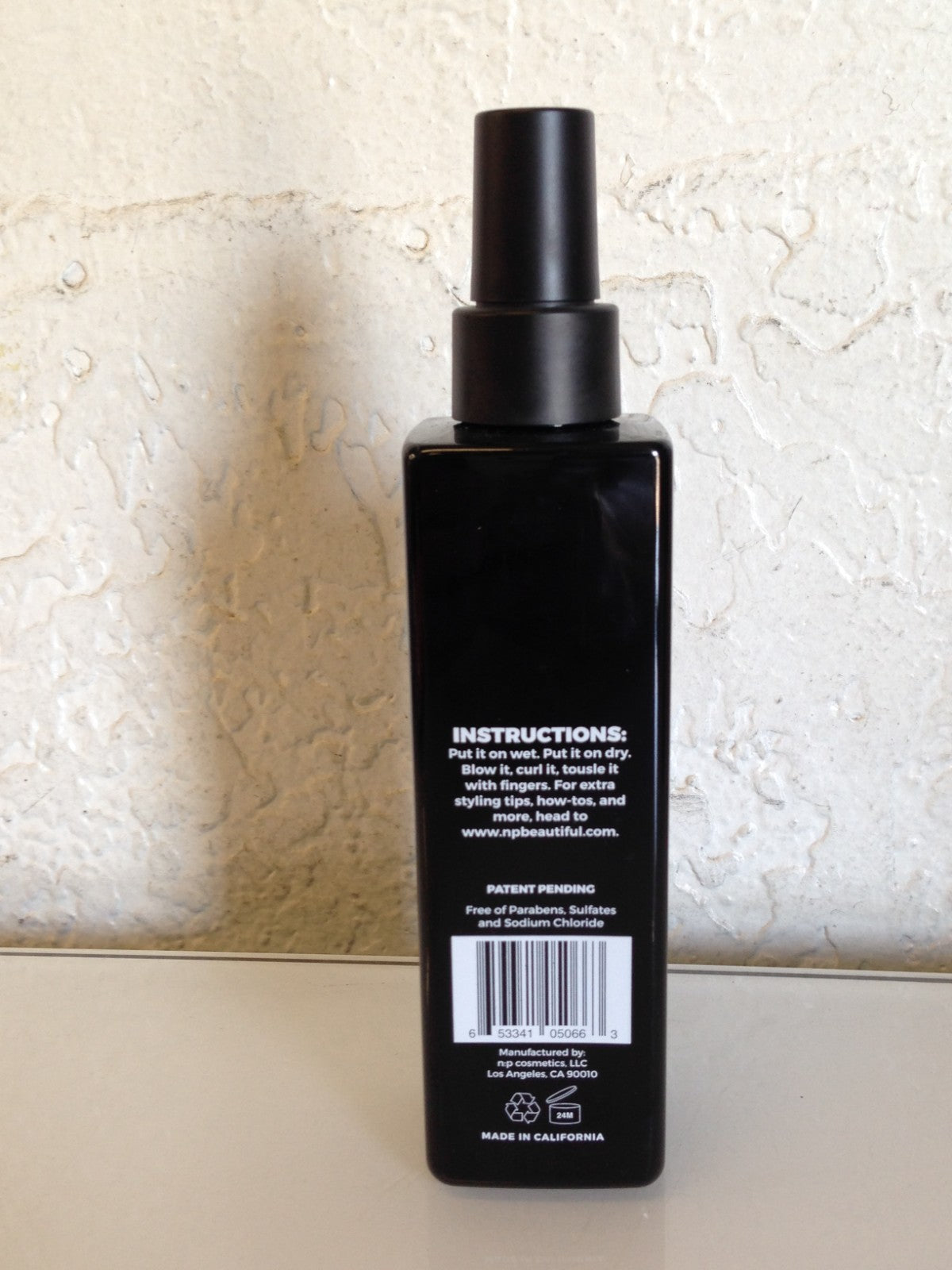 Beach Hair Spray - Texturizing Sea Salt Spray for Voluminous Hair 6.2oz