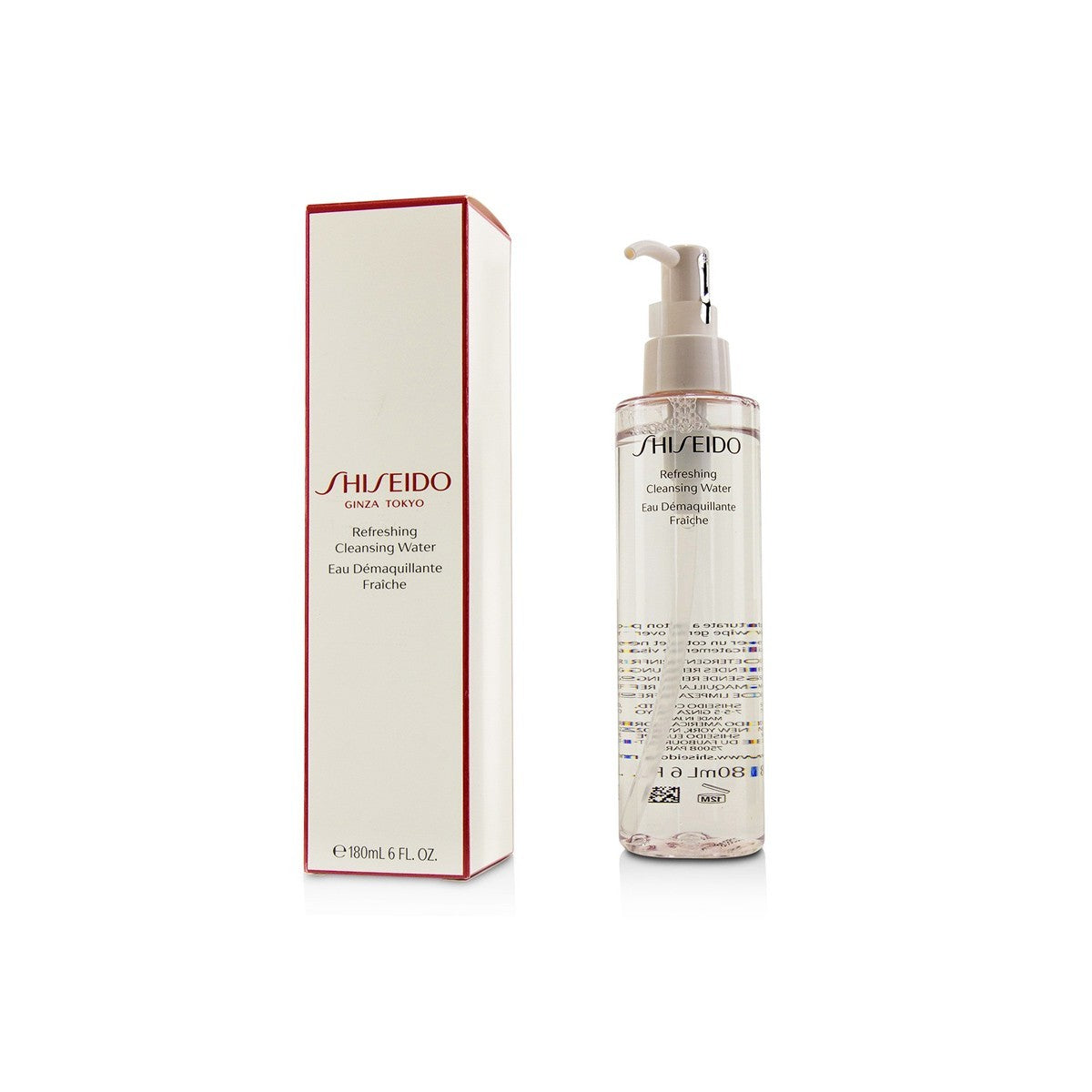 Shiseido Refreshing Cleansing Water - Full Size 180mL / 6 Oz.