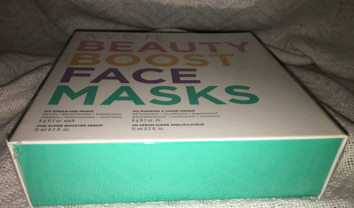 Face Masks 6-Pack Variety + Boost Serum