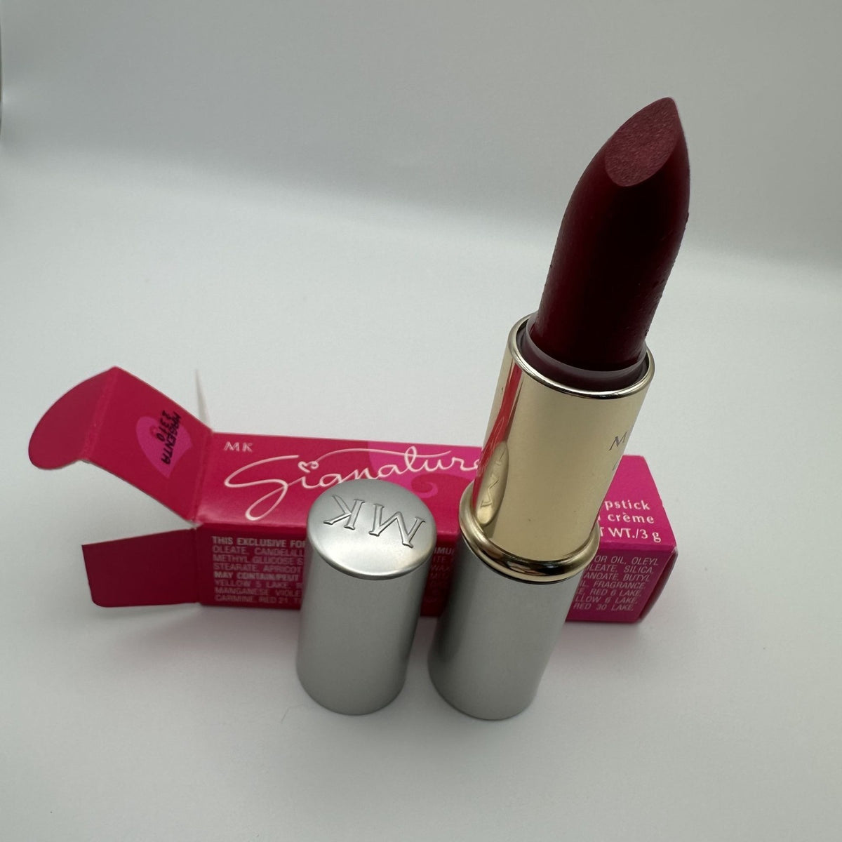 Vibrant Magenta Lipstick - Long-Lasting Cream Formula, 0.13 OZ