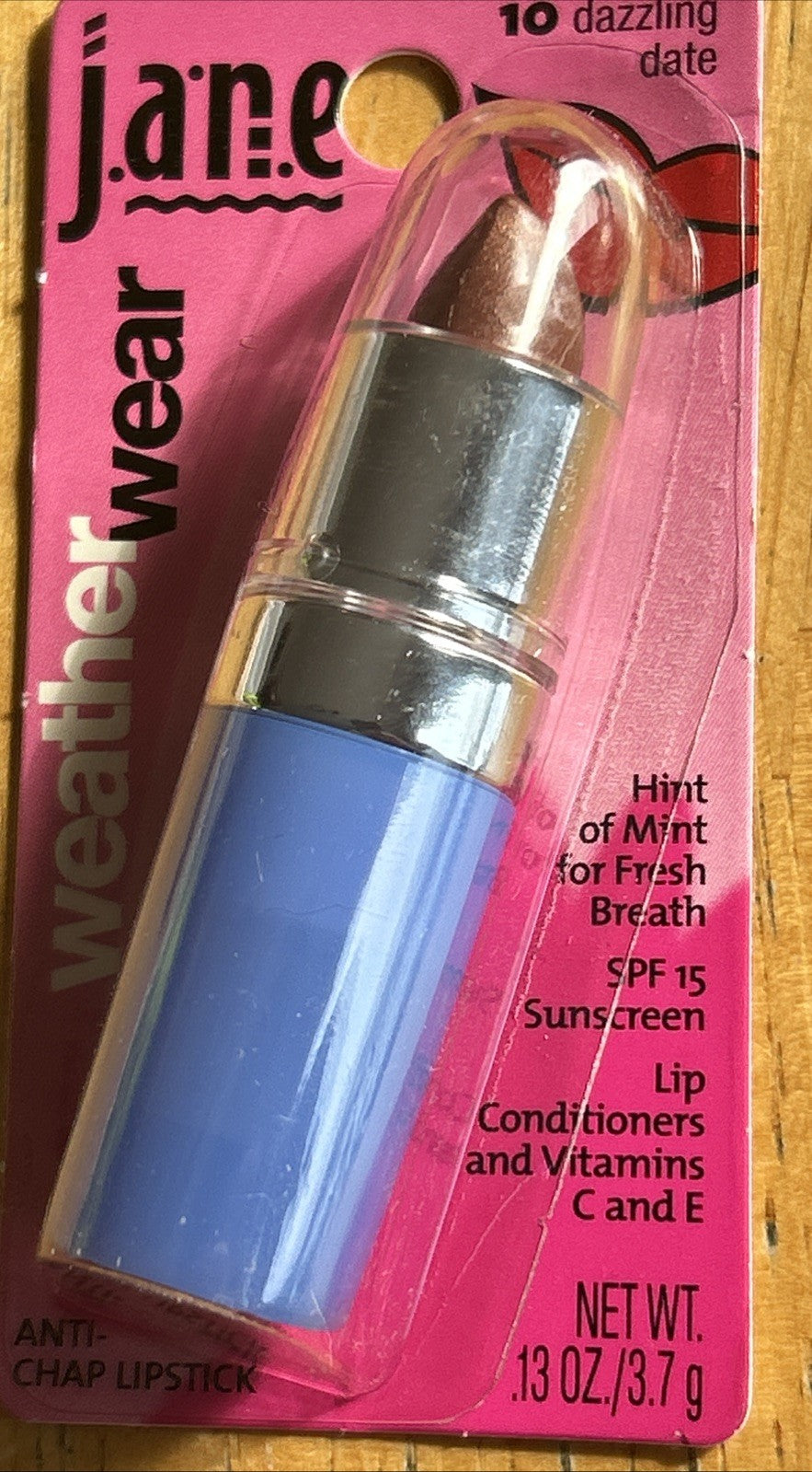 Jane Weather Wear Lipstick #10 Dazzling Date Anti-Chap Lipstick