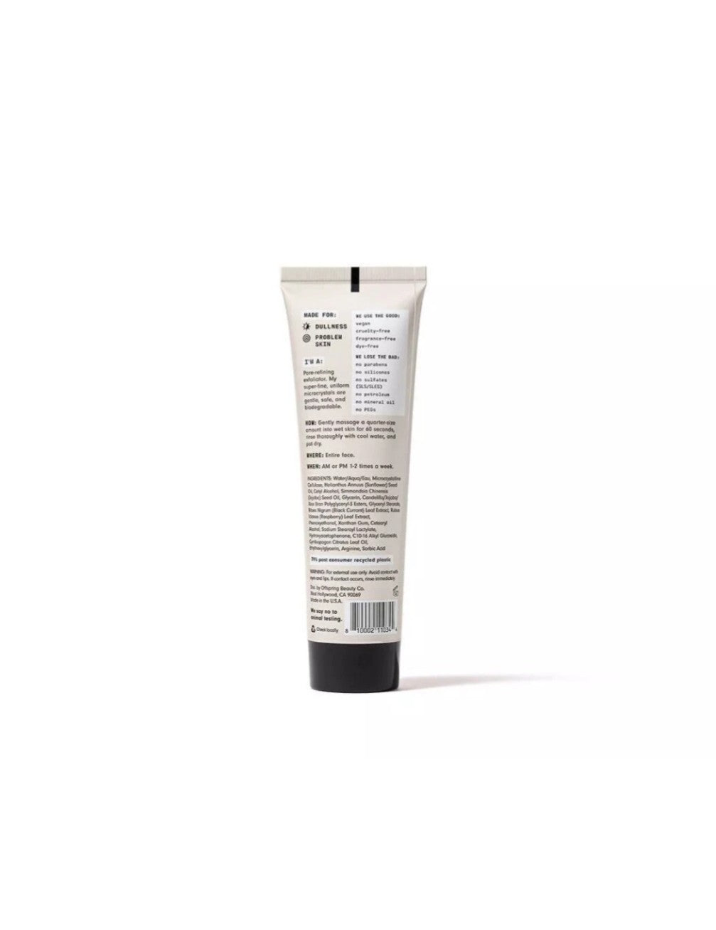 Versed Day Maker Microcrystal Exfoliating Cleanser 3.0 oz Berry Leaf