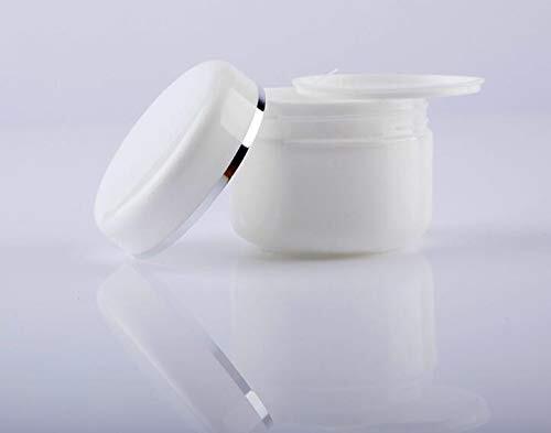 6 Pack 8oz Plastic Cosmetic Jars with Lids & Liners for Skincare & Makeup