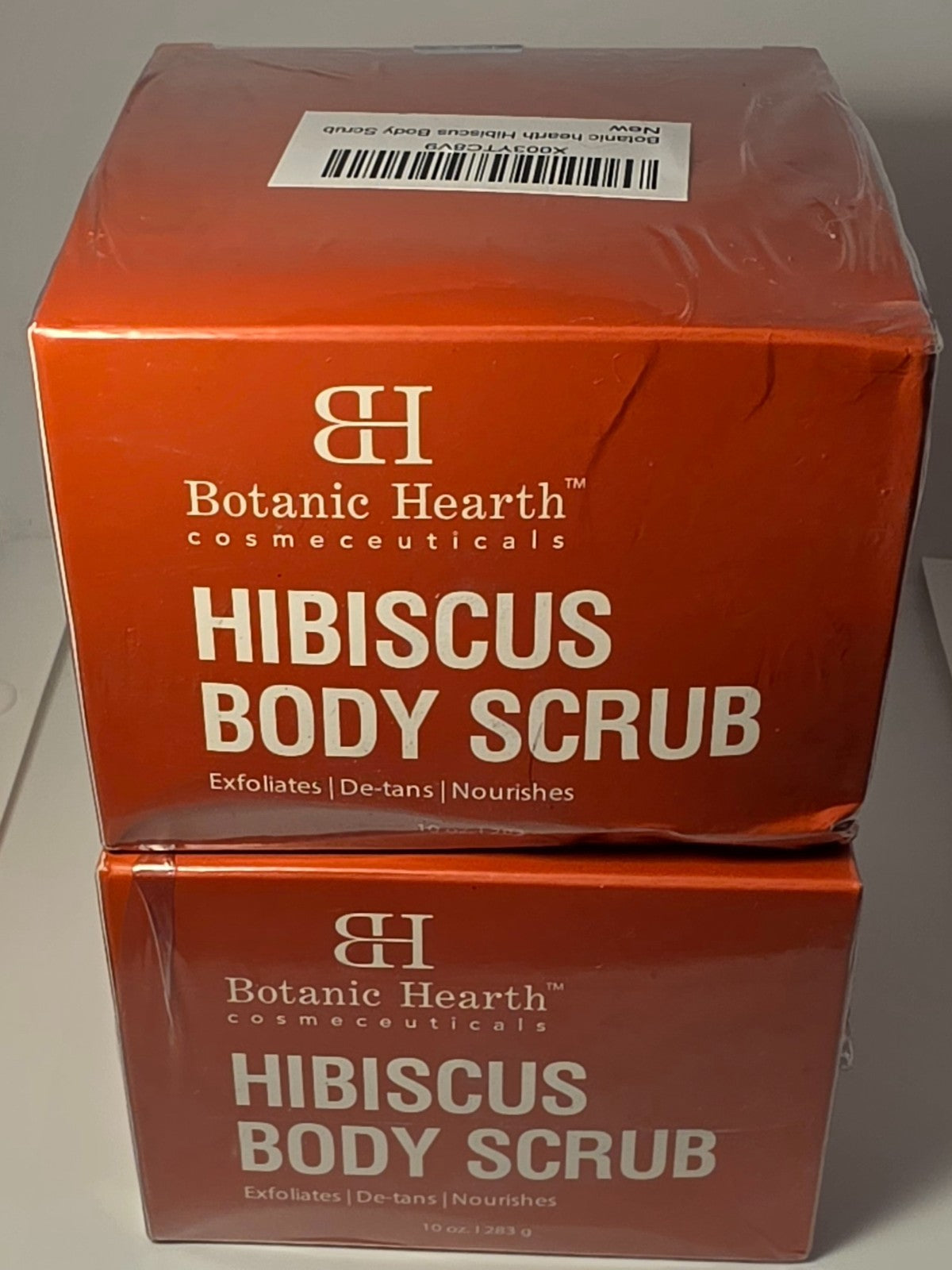 2-Pack Botanic Hearth Hibiscus Body Scrub For Brighter, Smoother.