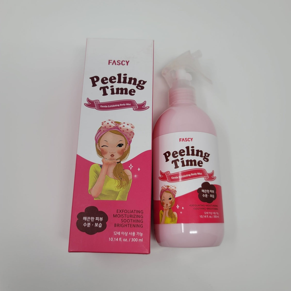 K Beauty Fascy Peeling Time Gentle Exfoliating Body Mist Spray 10.14