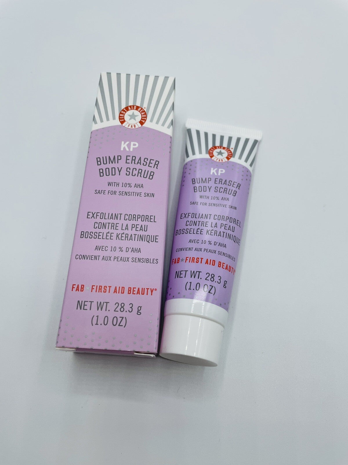 First Aid Beauty KP Bump Eraser Body Scrub 10% AHA 1oz Travel – Sealed