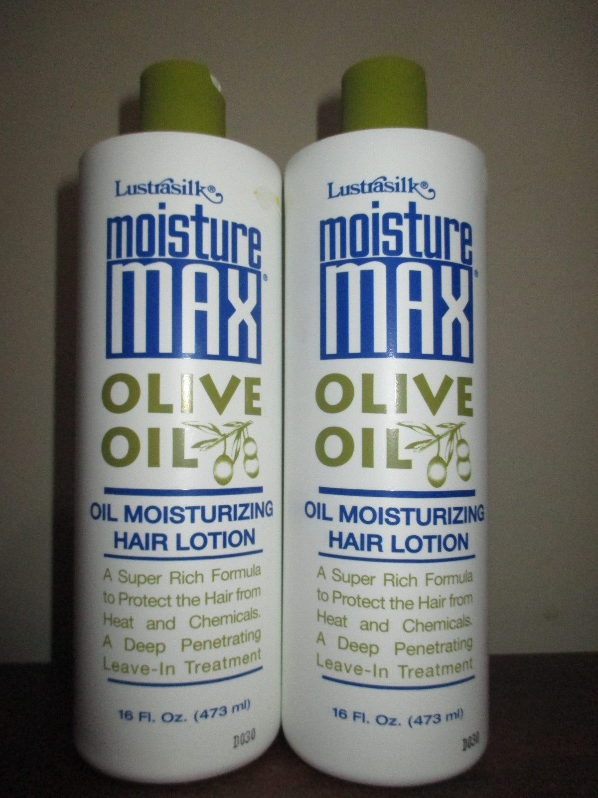 Moisture Max Moisturizing Hair Lotion with Olive Oil - 16oz (2 Pack)