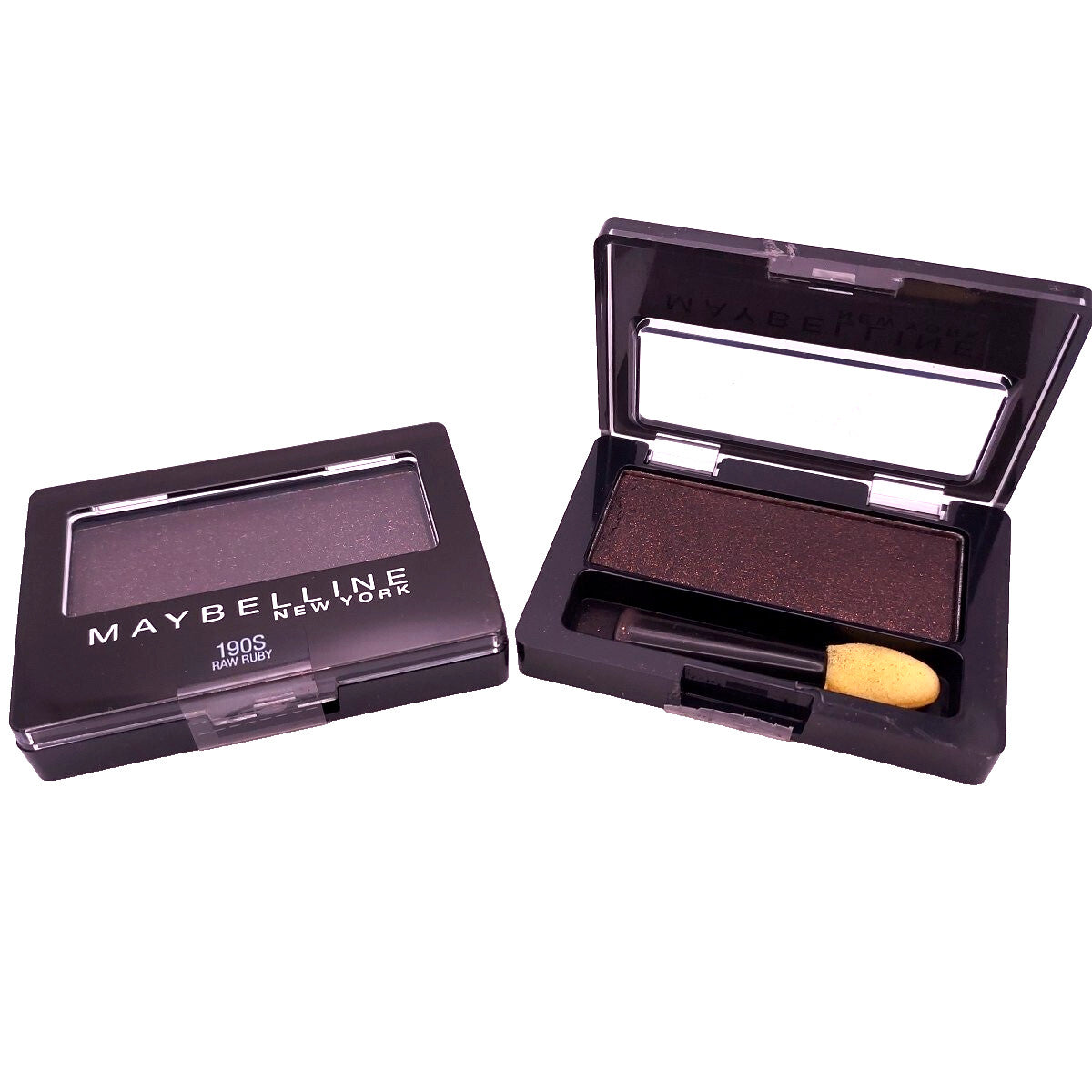 Maybelline ExpertWear Eye Shadow 190S RAW RUBY – Set of 2, .08oz Each