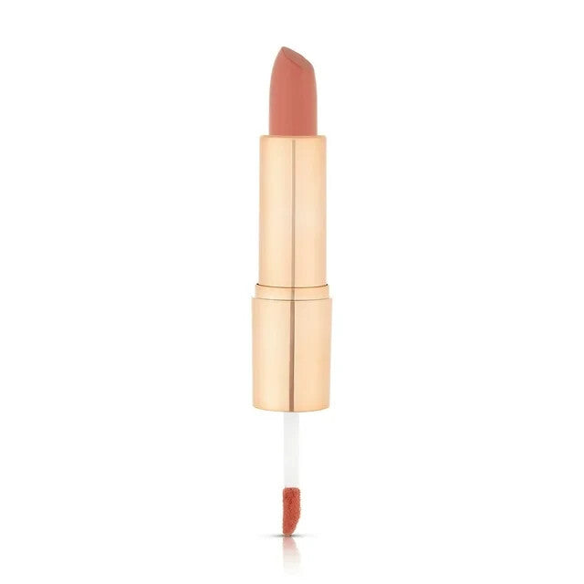 Flower Beauty Mix N’Matte Lip Duo Matte Lipstick & Pearl Gloss - Melon Kiss