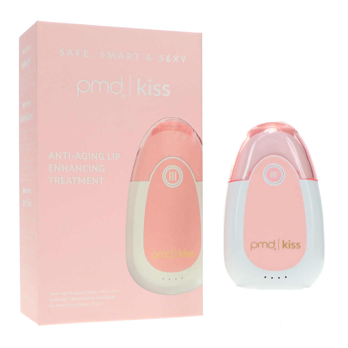 Lip Plumper System with Pulsating Suction, Serum & Masks - Reusable