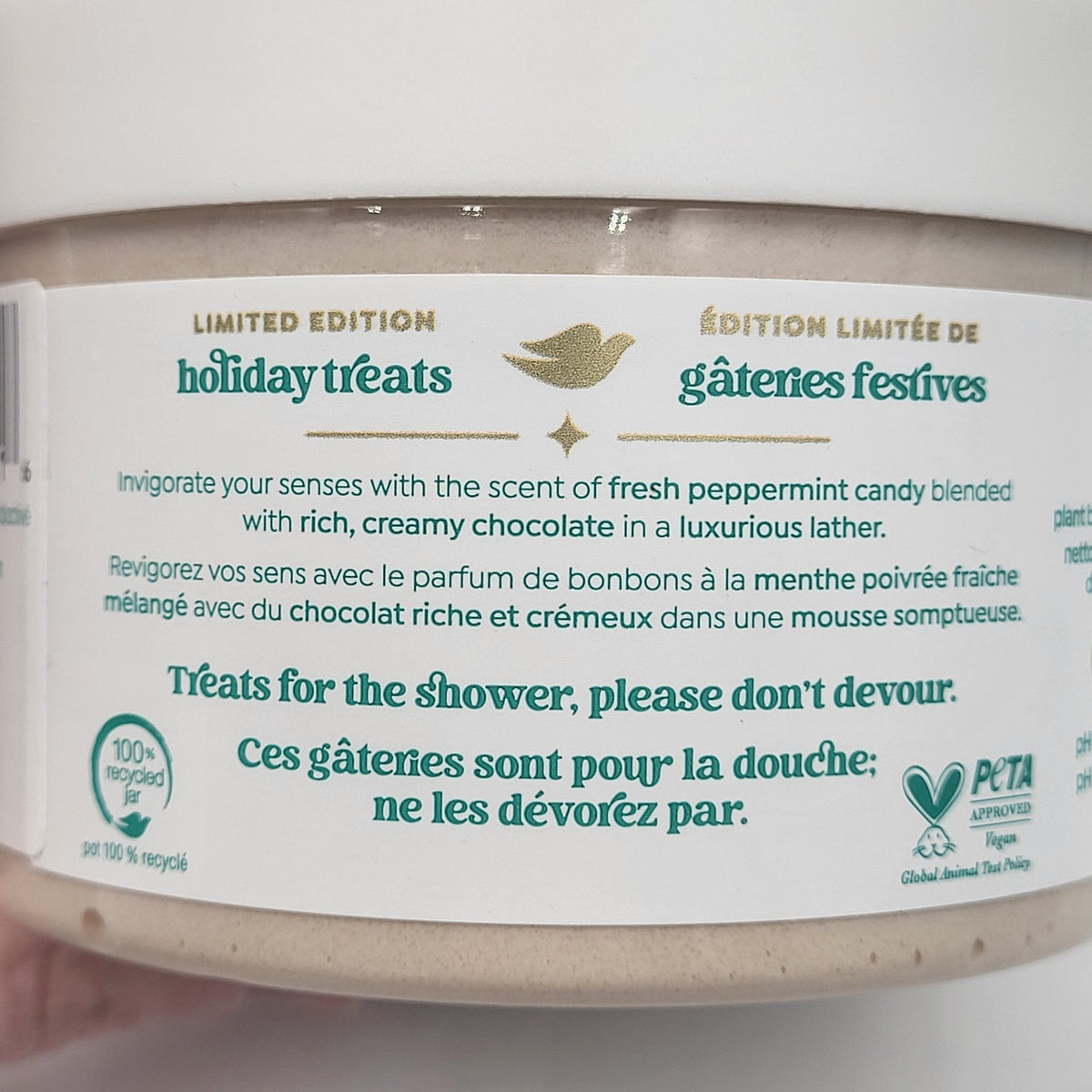 Lot of 3 Dove Peppermint Bark Body Scrub 10.5oz. Limited Edition