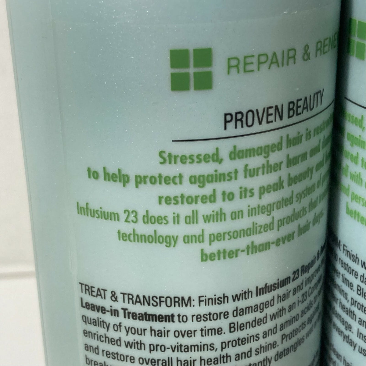 Infusium 23 Leave-In Hair Treatment Step 3 Repair & Renew - 3 Bottles