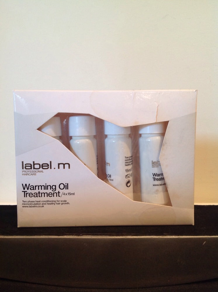 Warming Hair Oil Treatment - Micro Circulation & Hair Growth Support, 4 Pack