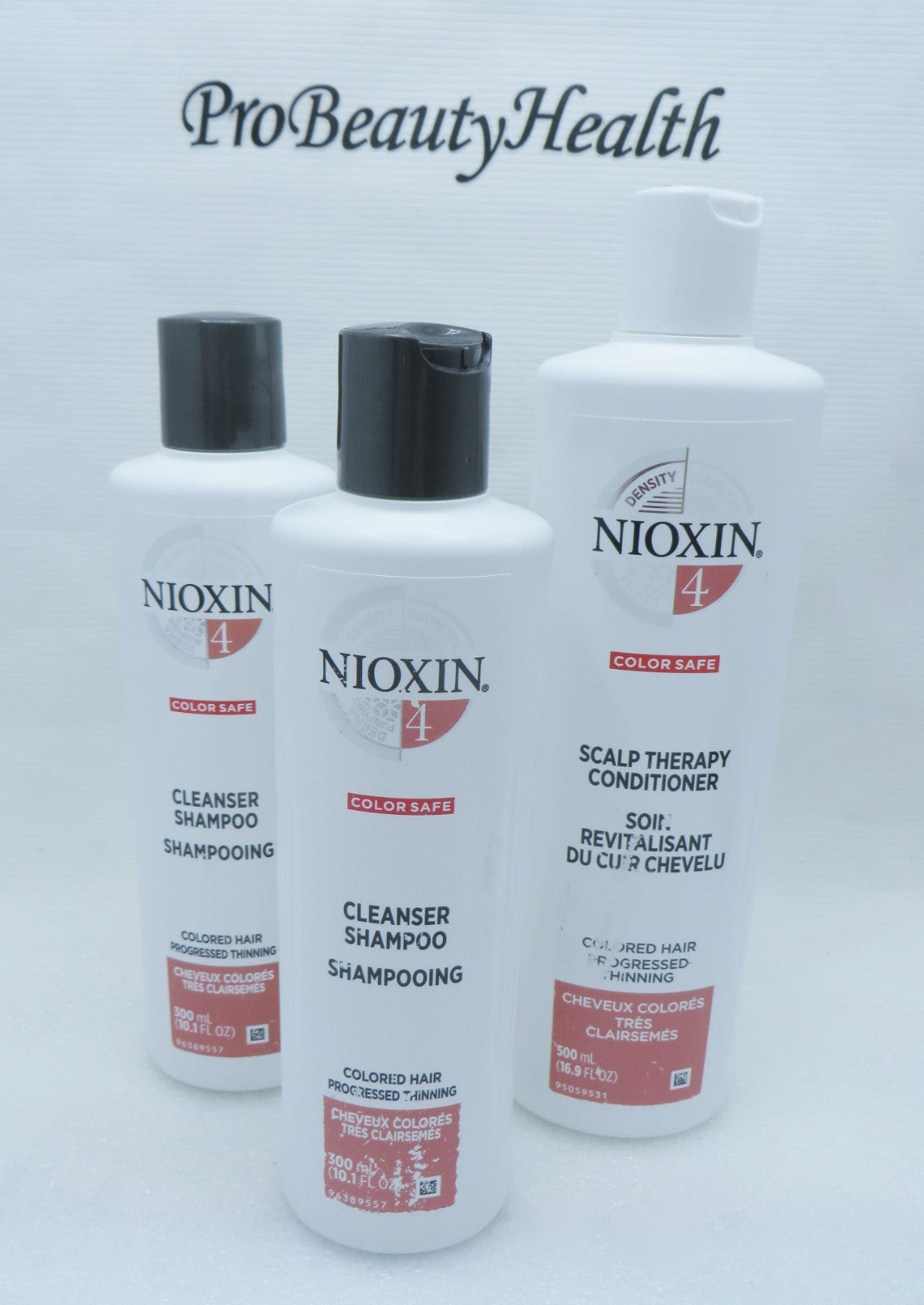 Nioxin #4 Cleanser Shampoo & Scalp Therapy Conditioner Set