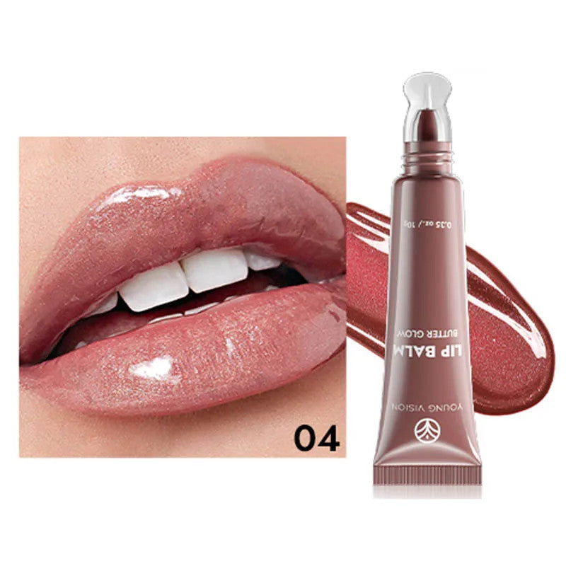 Shimmering Hydrating Lip Gloss Set for Layering & Makeup - 6 Colors