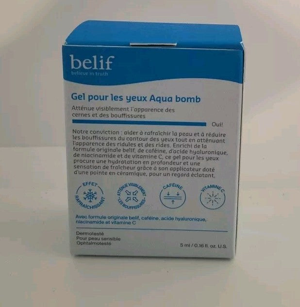 BELIF Aqua Bomb Eye Gel Travel Size 0.16oz - Hydrating Eye Care