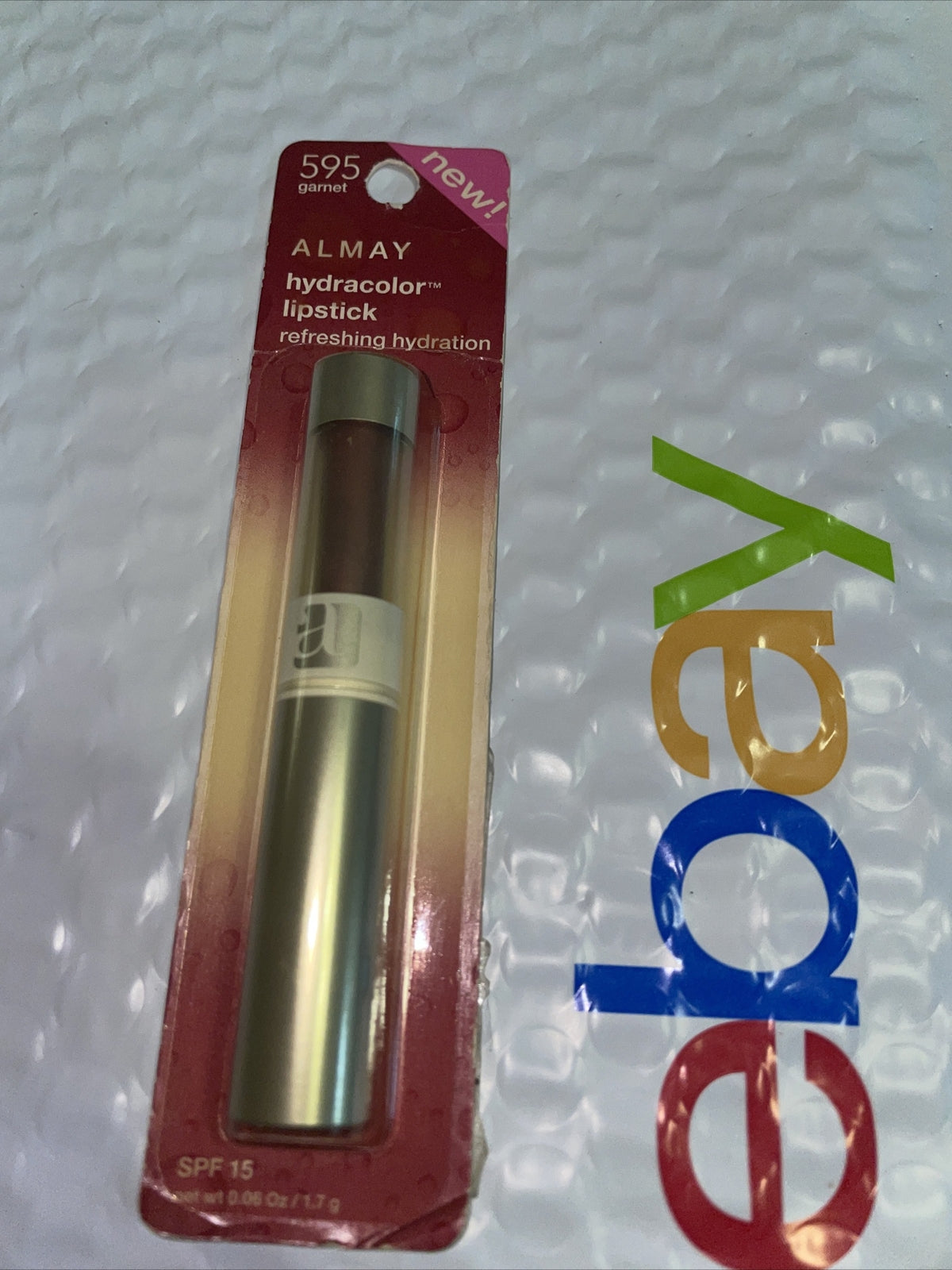 Almay Hydracolor Lipstick Refreshing Hydration 595 Garnet (Discontinued)