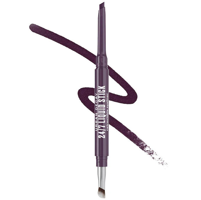 Waterproof Liquid Retractable Eyeliner with Brush - 6 Shades for Precise, Long-Lasting Makeup