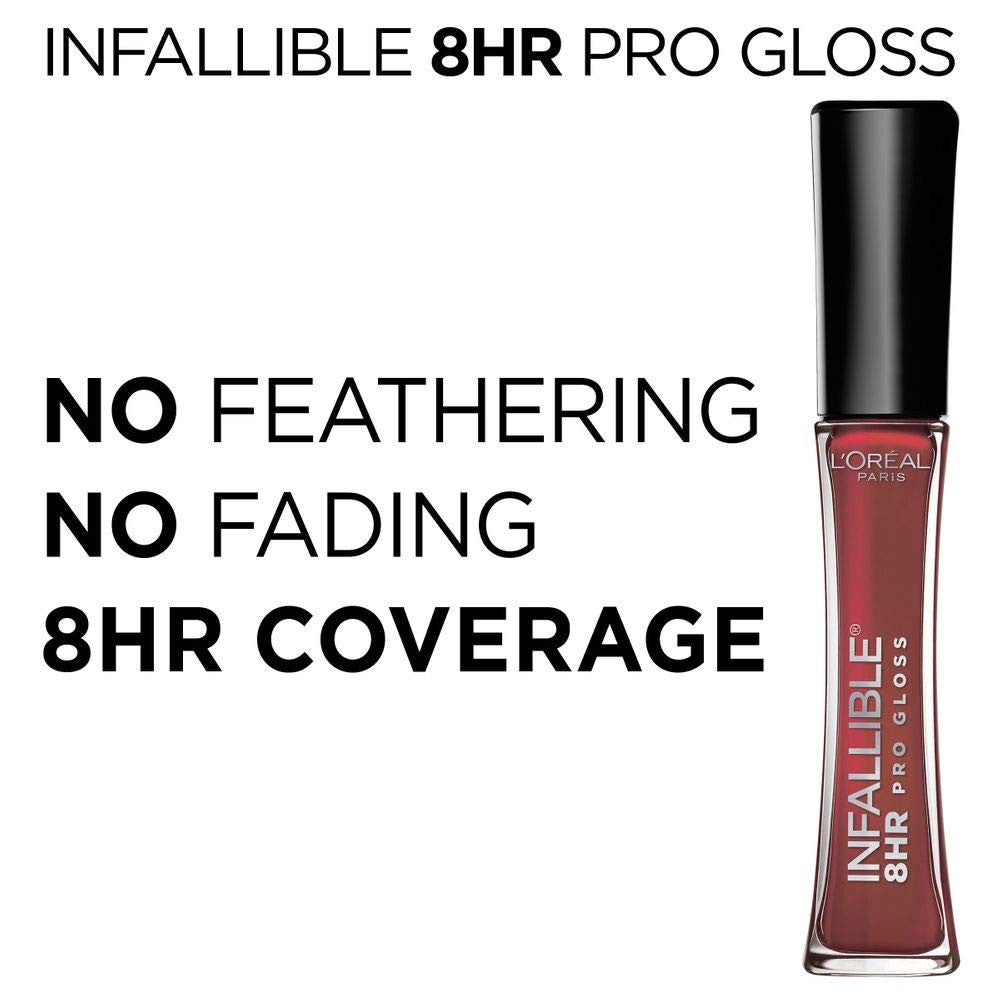 Hydrating Lip Gloss with Long-Lasting Color - Coral Sands, 0.21 Oz
