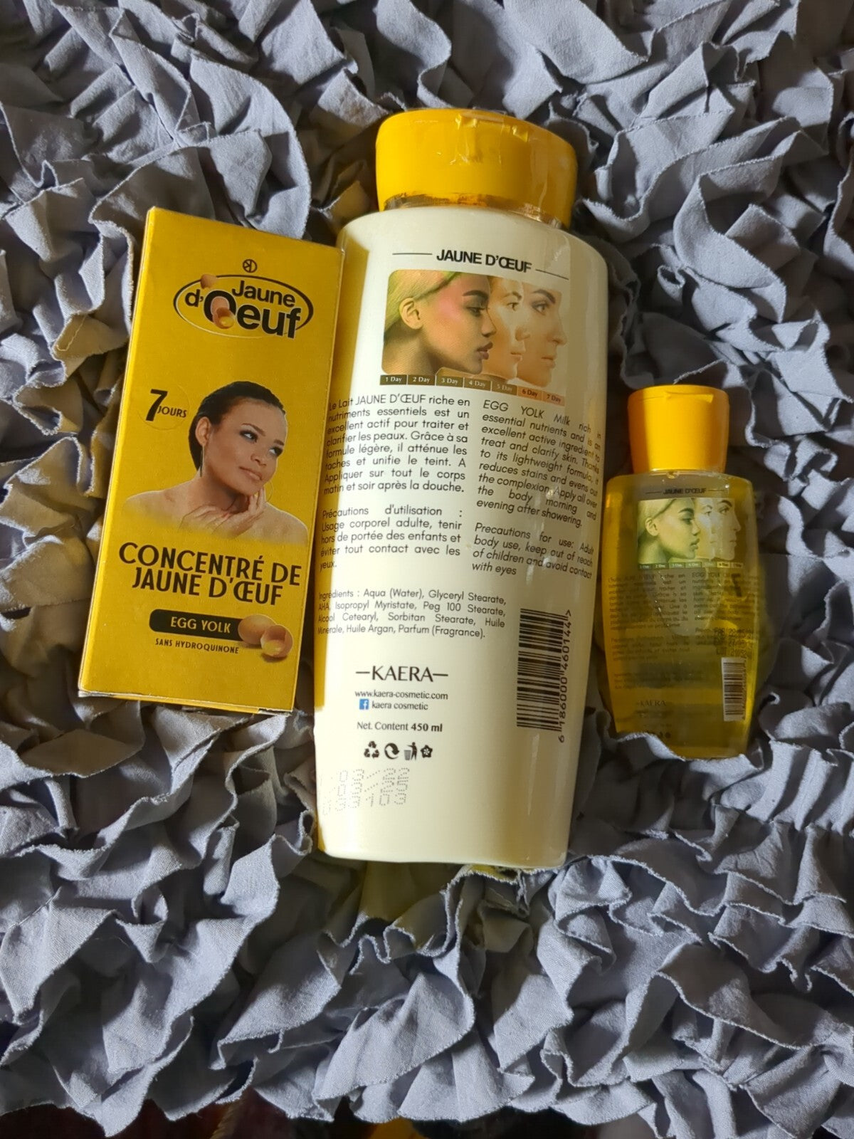 Egg Yolk Body Milk with Serum and Oil - Clarifying Moisturizer 450ml