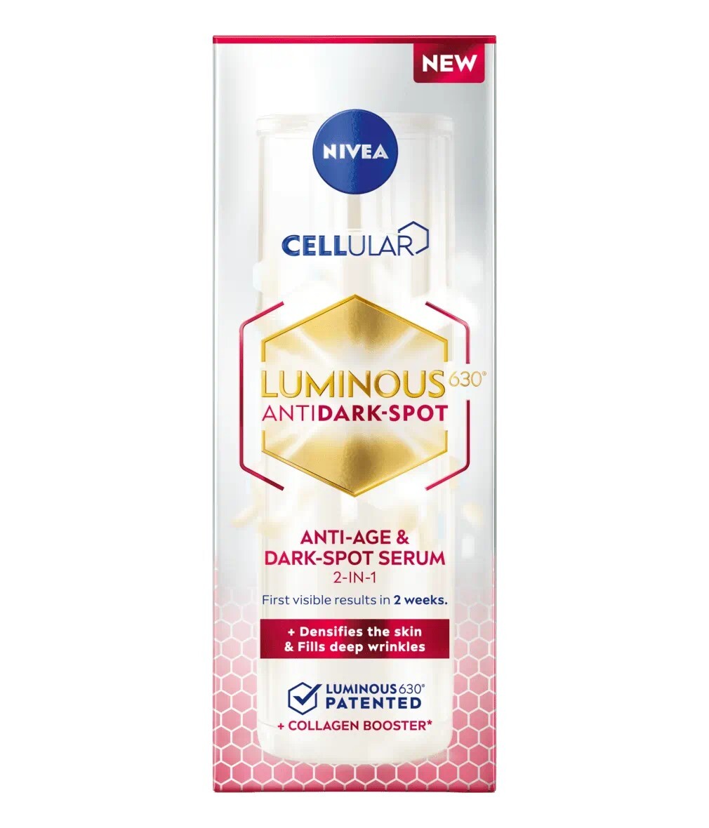 NIVEA Luminous630 Anti-Age & Spot Serum 30ml - Brightening & Skin Renewal